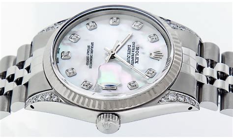 rolex datejust mother of pearl unboxing|rolex datejust 36mm on wrist.